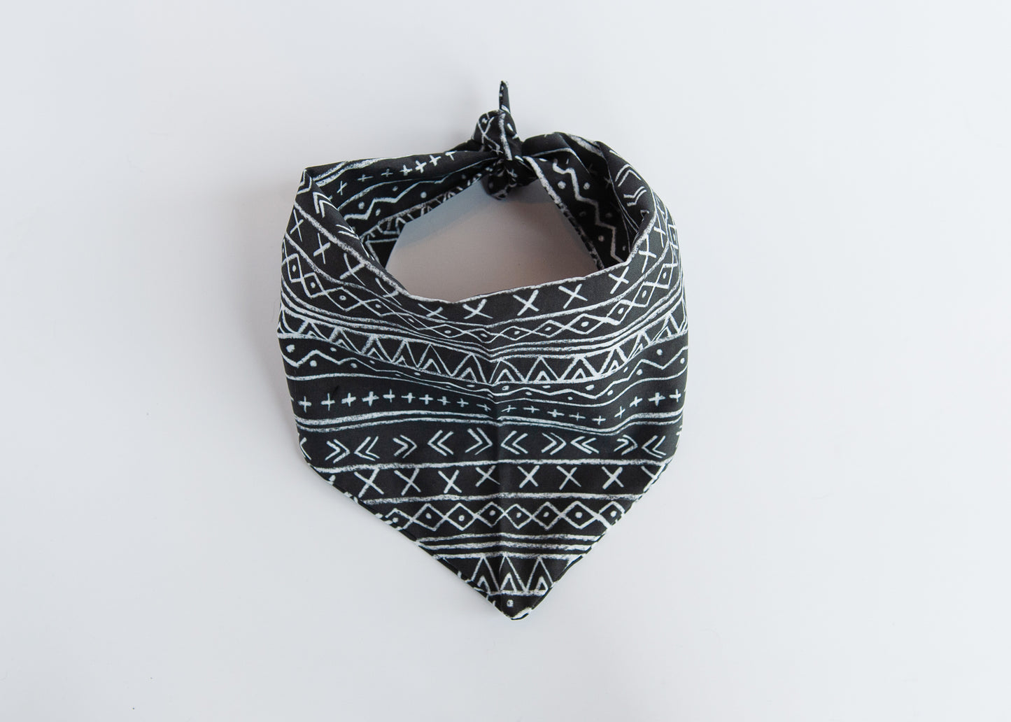 Black Aztec Dog Bandana