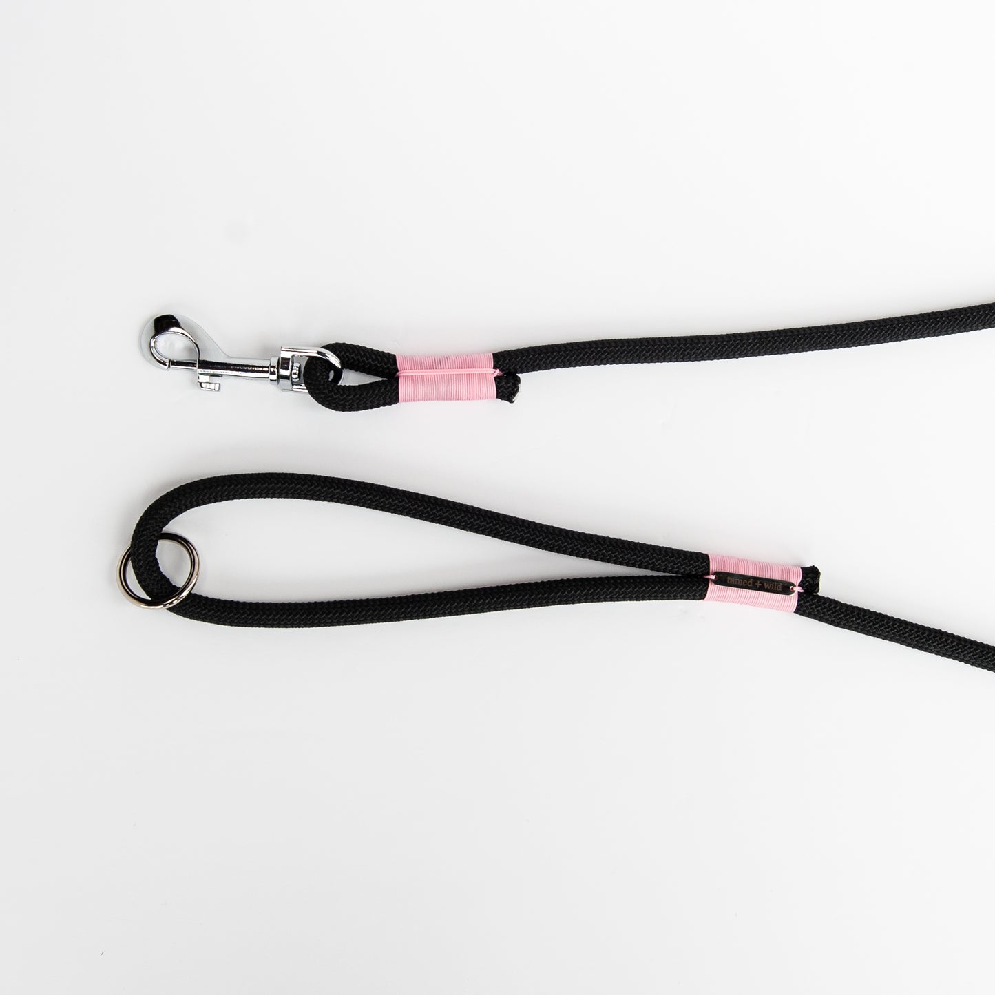 Black & Pink Climbing Rope Dog Leash