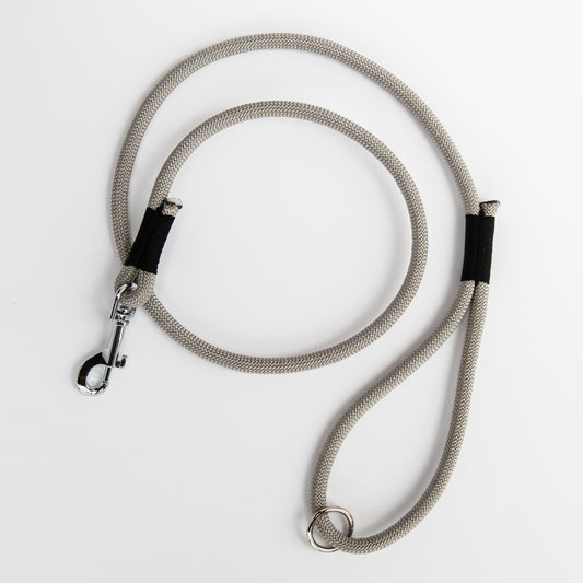 Silver & Black Climbing Rope Dog Leash